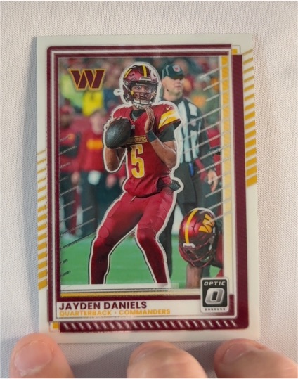 2025 Panini Donruss Optic #23 Jayden Daniels — front