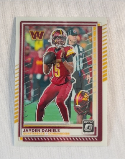 2025 Panini Donruss Optic #23 Jayden Daniels — front