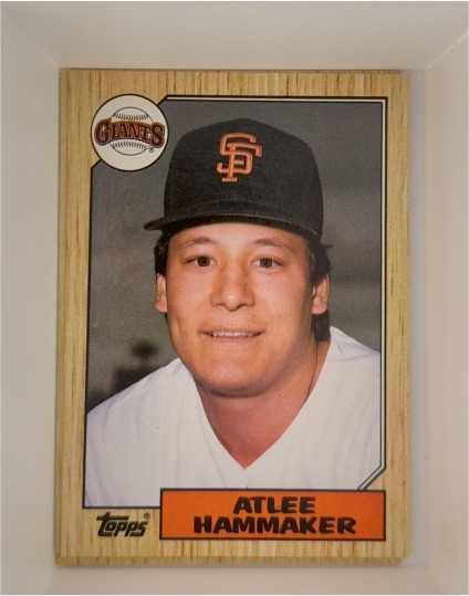 1987 Topps #781 Atlee Hammaker — front