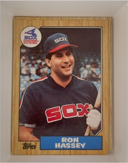 1987 Topps #667 Ron Hassey — front