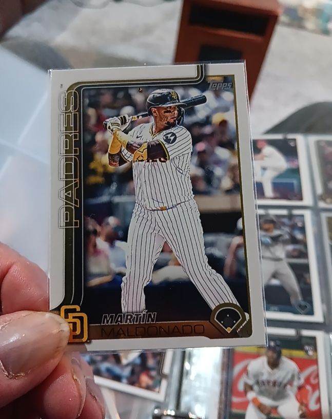 2025 Topps Update Series #US76 Martín Maldonado — front