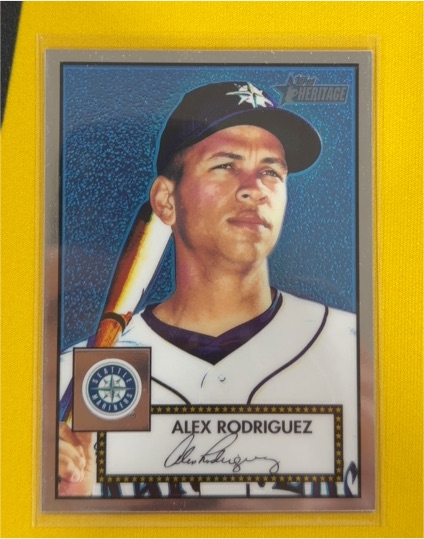 2004 Topps Heritage Chrome #THC20 Alex Rodriguez — front