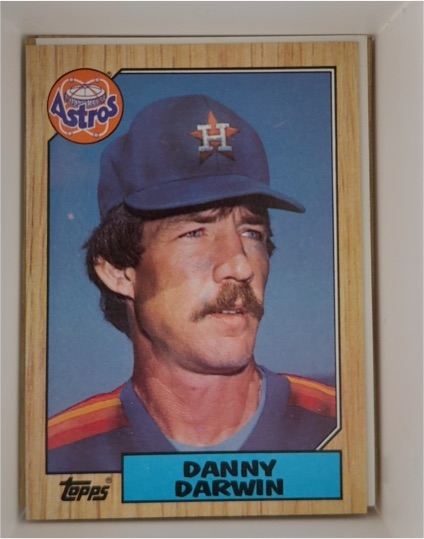 1987 Topps #157 Danny Darwin — front