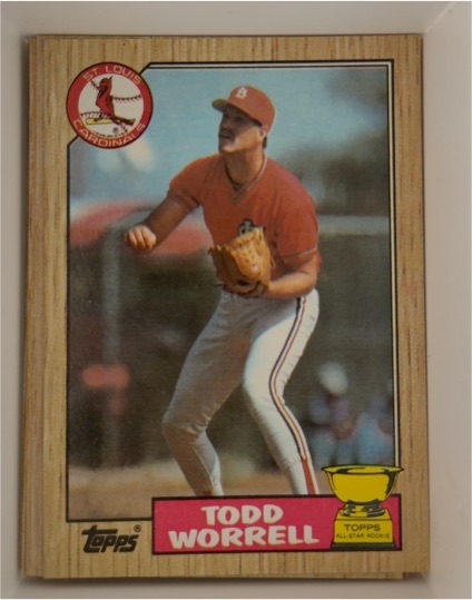 1987 Topps #465 Todd Worrell — front