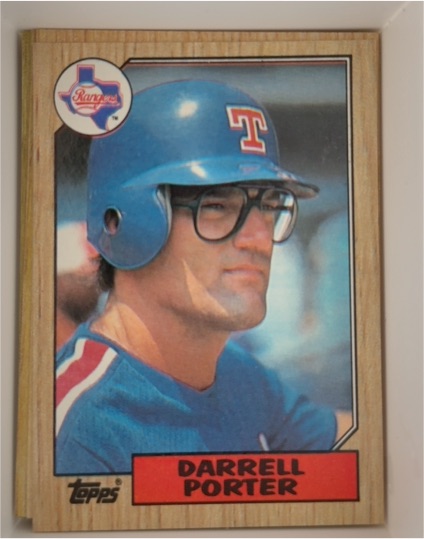 1987 Topps #689 Darrell Porter — front