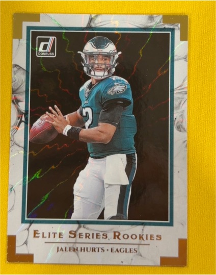 2020 Donruss Elite Series Rookies #ESR-JAH Jalen Hurts — front