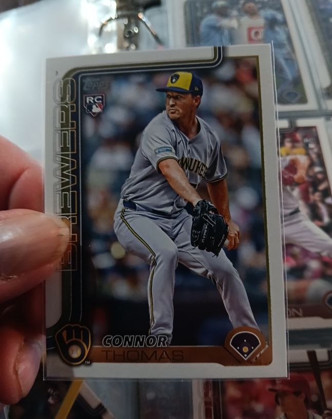 2025 Topps Update #US63 Connor Thomas — front