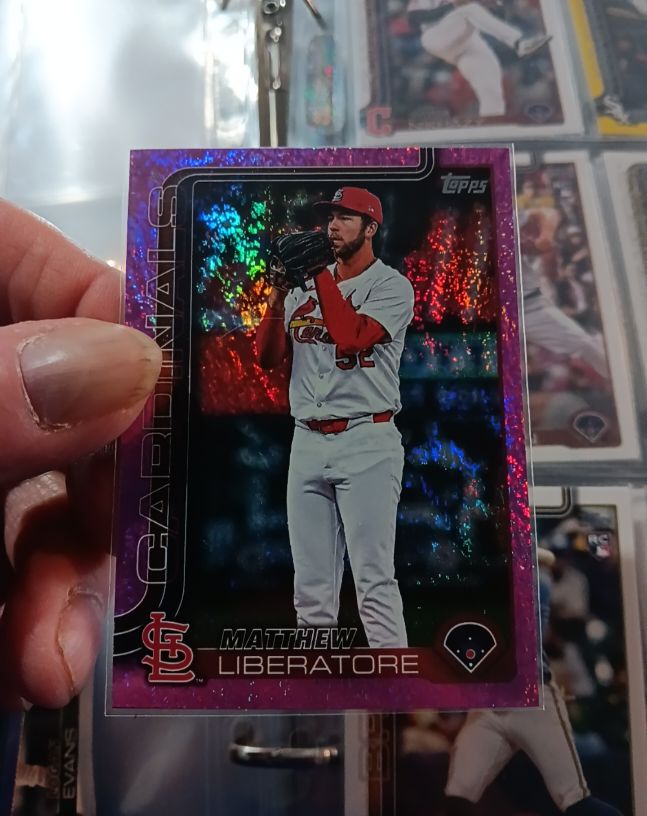 2025 Topps Update #US185 Matthew Liberatore — front