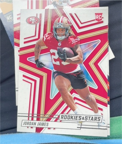 2025 Panini Rookies & Stars #144 Jordan James — front