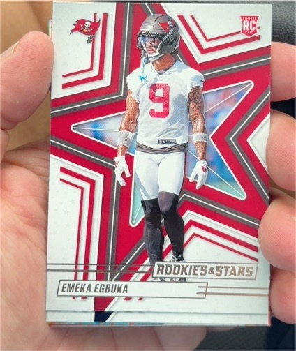 2025 Panini Rookies & Stars #124 Emeka Egbuka — front