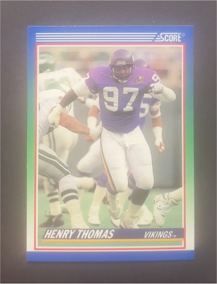 1990 Score #435 Henry Thomas — front