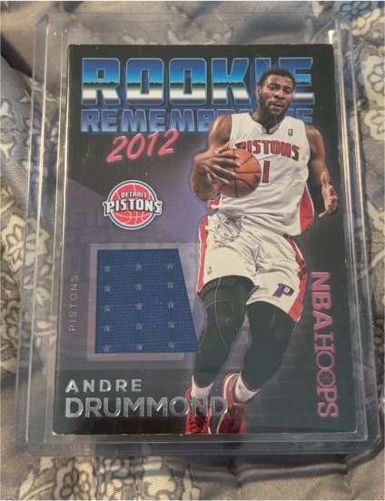 2016-17 Panini NBA Hoops Rookie Remembrance #52 Andre Drummond — front