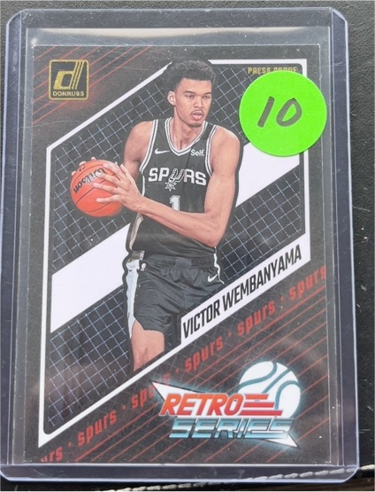 2023-24 Donruss #1 Victor Wembanyama Retro Series — front