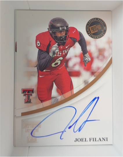 2007 Press Pass Joel Filani Autograph Rookie Card — front