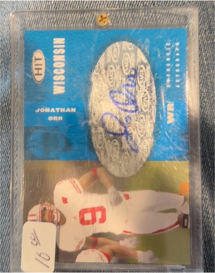 2006 Sage Hit #A29 Jonathan Orr Autograph — front