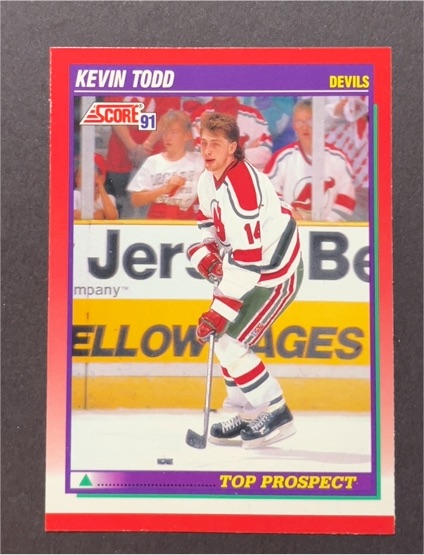 1991-92 Score American #397 Kevin Todd — front