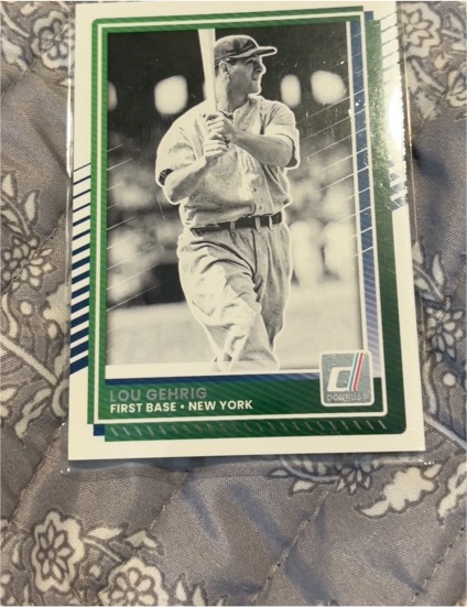 2025 Panini Donruss #55 Lou Gehrig — front