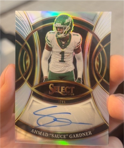 2025 Panini Select #23 Ahmad "Sauce" Gardner — front