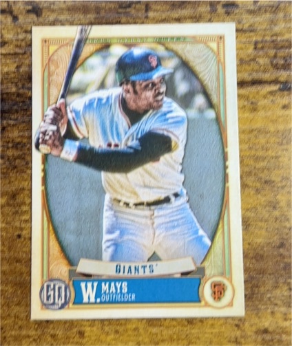 2021 Topps Gypsy Queen #312 Willie Mays — front