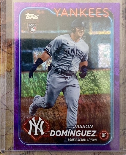 2024 Topps #60 Jasson Dominguez — front