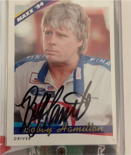 1994 Maxx #20 Bobby Hamilton — front