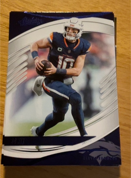 2025 Panini Absolute #65 Bo Nix — front