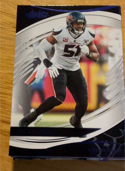 2025 Panini Absolute #24 Will Anderson Jr. — front