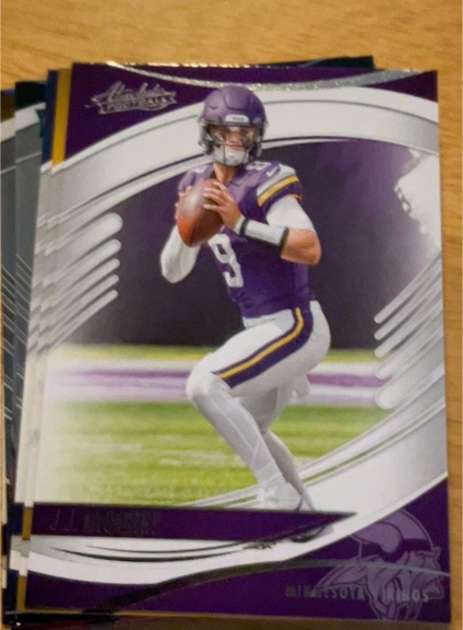 2025 Panini Absolute #100 J.J. McCarthy — front