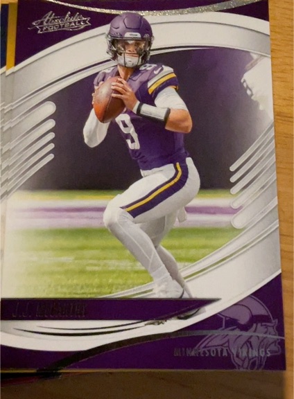 2025 Panini Absolute Football #100 J.J. McCarthy — front