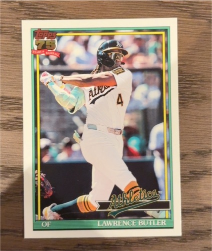2026 Topps #T91-85 Lawrence Butler — front
