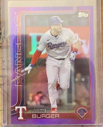 2025 Topps Update #US98 Jake Burger — front