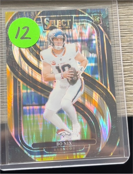 2024 Panini Select Premier Level #117 Bo Nix — front