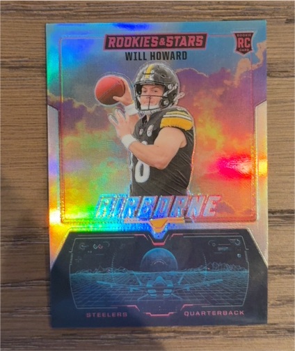 2025 Panini Rookies & Stars #22 Will Howard Airborne — front