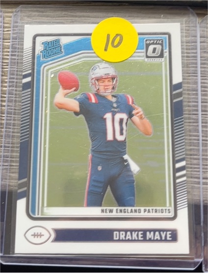 2024 Panini Donruss Optic #229 Drake Maye — front