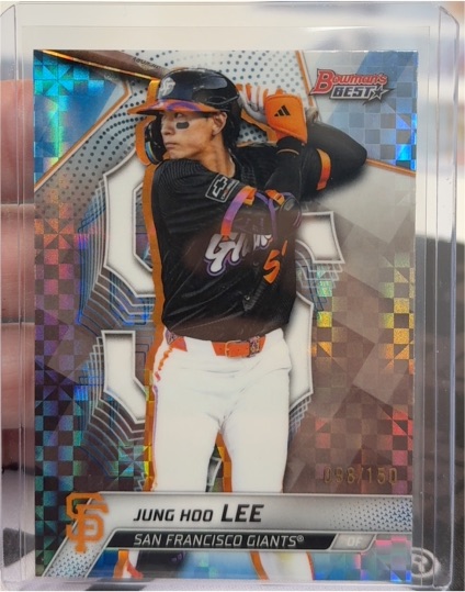 2025 Bowman's Best #7 Jung Hoo Lee — front