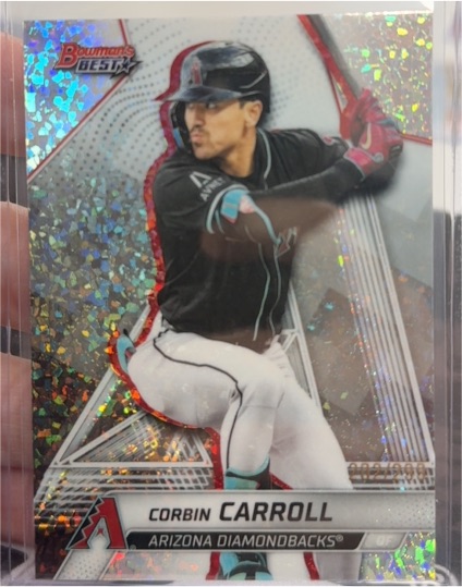 2024 Bowman's Best #3 Corbin Carroll — front