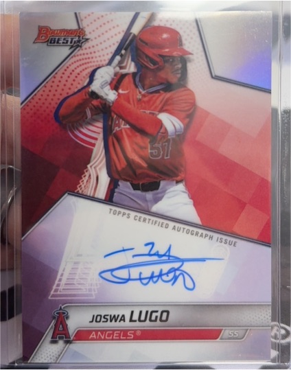 2025 Bowman's Best #B25-JLU Joswa Lugo — front