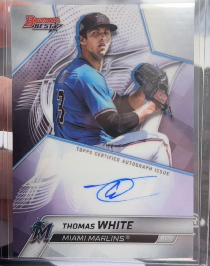 2025 Bowman's Best #B25-TW Thomas White — front