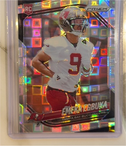 2025 Panini Prizm #351 Emeka Egbuka — front