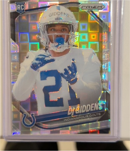 2025 Panini Prizm #383 DJ Giddens — front