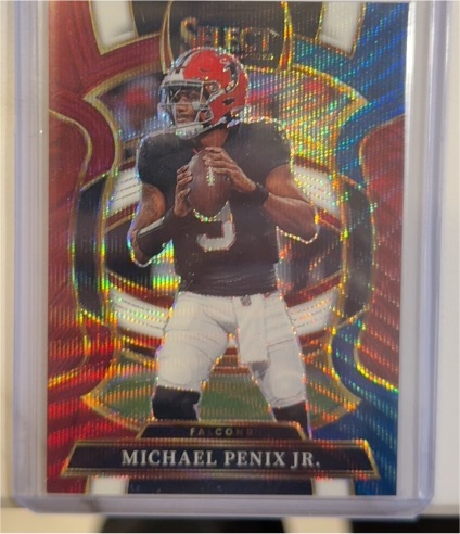 2025 Panini Select Concourse #46 Michael Penix Jr. — front