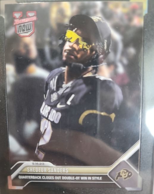 2023 Bowman U Now #5 Shedeur Sanders — front