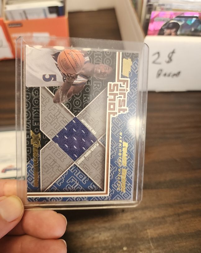 2001 Topps First Shot Rookie Game Used #FS-5 Jason Richardson — front