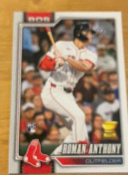2026 Topps Series 1 #189 Roman Anthony — front