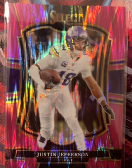 2025 Panini Select #163 Justin Jefferson — front