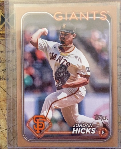 2024 Topps Update #US287 Jordan Hicks — front