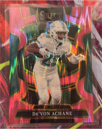 2025 Panini Select #81 De'Von Achane — front