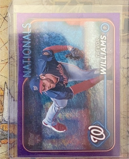 2024 Topps Update Series #US177 Trevor Williams — front
