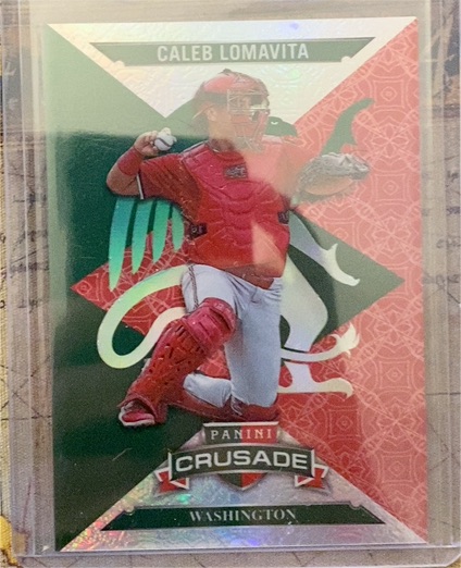 2025 Panini Crusade #43 Caleb Lomavita — front