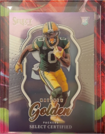 2025 Panini Select #18 Matthew Golden Select Certified — front
